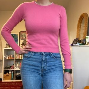 Pink Cashmere Alice and Olivia Sweater - Size XS